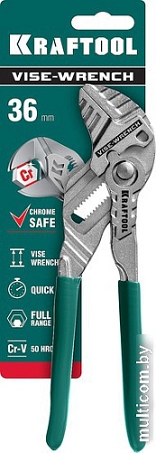 Клещи переставные KRAFTOOL Vise-Wrench 22063