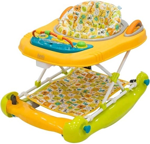 Ходунки Nuovita Chance (салатовый/желтый)