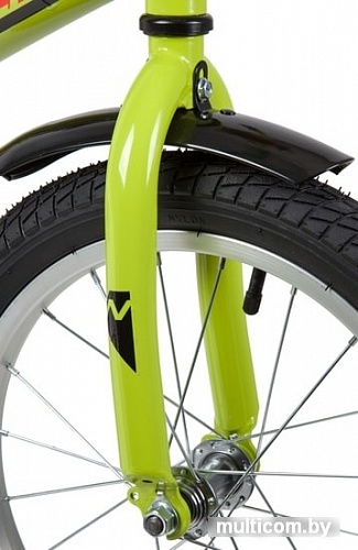 Детский велосипед Novatrack Twist New 16 2020 161TWIST.GN20 (зеленый/черный)