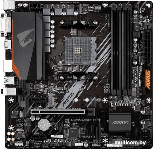 Материнская плата Gigabyte A520M Aorus Elite (rev. 1.0)