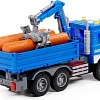 Автомобиль с краном Полесье Сити 96012 (синий)