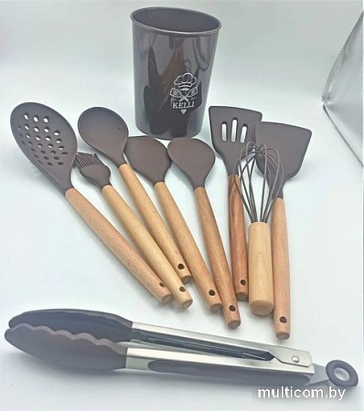 Набор кухонный KELLI KL-01121 (шоколадный)