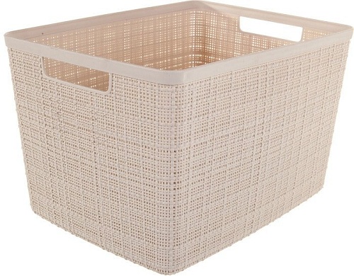 Корзина Curver Jute L20 01907-885-00 (кремовый)