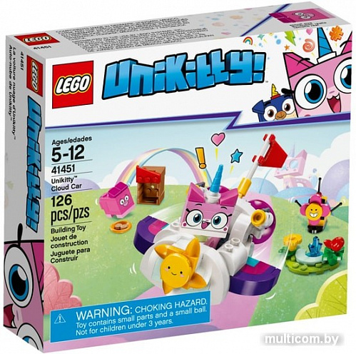 Конструктор LEGO Unikitty 41451 Машина-облако Юникитти