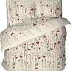 Постельное белье Блакiтны лён Макау колер 50х70 4902 651001 Евро