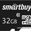 Карта памяти Smart Buy microSDHC (Class 10) 32GB (SB32GBSDCL10-00)
