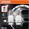 Светодиодная лампа Osram P27/7W LEDriving Gen3 Red 2шт