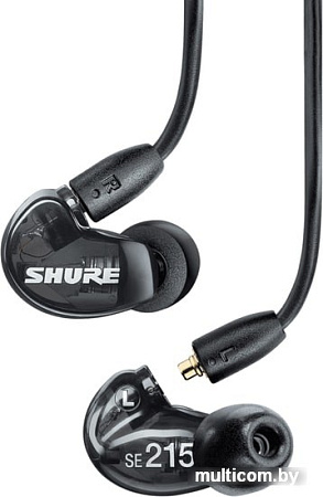 Наушники Shure SE215-K+BT2-EFS