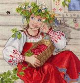 Набор для вышивания М.П.Студия Летняя красавица