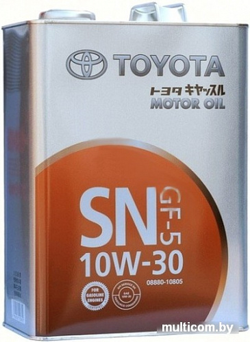 Моторное масло Toyota SN 10W-30 (08880-10805) 4л