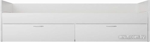 Кровать с выдвижным спальным местом Mio Tesoro Сириус раздвижная 80x200 2.02.08.410.1 (белый)