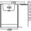Кухонная мойка Kromevye EC 259