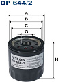 Масляный фильтр Filtron OP644/2