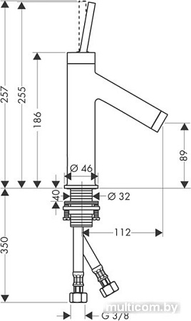 Смеситель Axor Starck 10117000