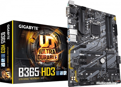 Материнская плата Gigabyte B365 HD3 (rev. 1.0)