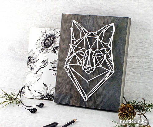 Набор для создания поделок/игрушек Woody Цвик-арт. Волк 02390