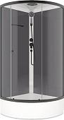 Душевая кабина Domani-Spa Simple 99 Mid 90x90 DS01Sm99MGrCl00.Gt-V1.2-Black