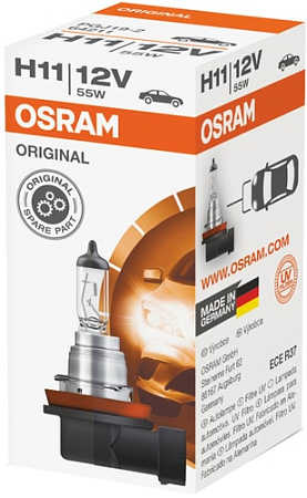 Галогенная лампа Osram H11 64211 1шт