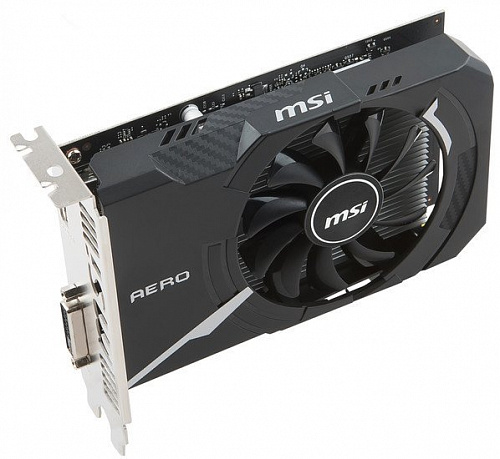 Видеокарта MSI GeForce GT 1030 Aero ITX OC 2GB GDDR5 [GT 1030 AERO ITX 2G OC]