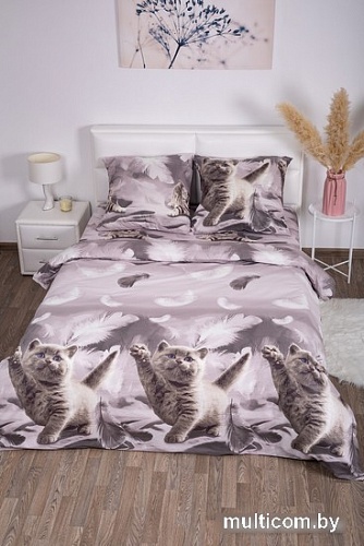 Постельное белье Миланика Непоседа 2сп (поплин)