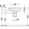 Умывальник Duravit DuraStyle 60x44 (2319600000)