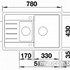 Кухонная мойка Blanco Legra 6 S Compact (черный)