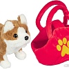Интерактивная игрушка Bondibon Собака в сумочке ВВ4614
