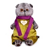 Классическая игрушка BUDI BASA Collection Басик в бархатном комбинезоне Ks22-209 (22 см)