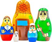 Развивающая игра Брестская Матрешка Гензель и Гретель (набор 5 шт)