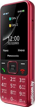 Мобильный телефон Panasonic KX-TF200RU (красный)