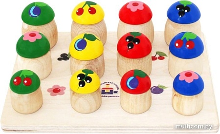 Развивающая игрушка Краснокамская игрушка Грибочки