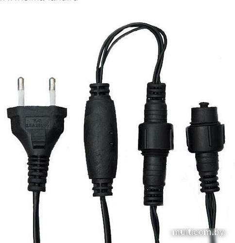 Световая сетка Luazon Сеть 192 LED 2х1.5м (теплый белый) 3556882