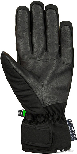 Горнолыжные перчатки Reusch Ski Race VC R-Tex XT 6201257-7021 (р-р 11, Black/White/Neon Green)
