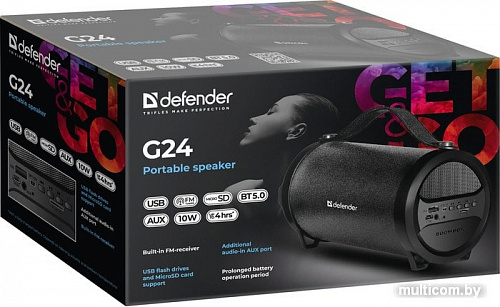 Беспроводная колонка Defender G24 65124