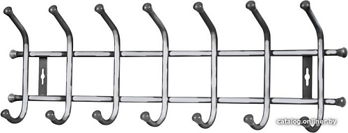 Вешалка для одежды Nika ВНТ7/МС (матовый серый)