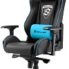 Кресло Sharkoon Shark Skiller SGS3 BK/BU (черный/синий)