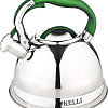 Чайник со свистком KELLI KL-4502 (зеленый)
