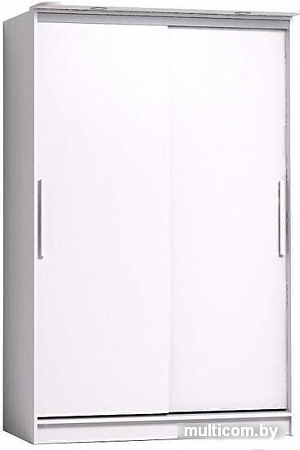 Шкаф-купе Глазов Strike 1350 ЛДСП (белый)