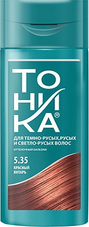 Оттеночный бальзам Тоника 5.35 Красный янтарь 150 мл