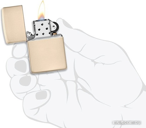 Зажигалка Zippo Classic Flat Sand 49453