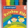 Фломастеры Centropen Rainbow Kids 7 7550 0602 (6 цв)