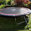 Батут V2 Trampoline Redline 12FT 374 см (с внешней сеткой и лестницей)