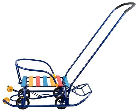 Санки Galaxy Мишутка 1 Универсал (черный/красный)