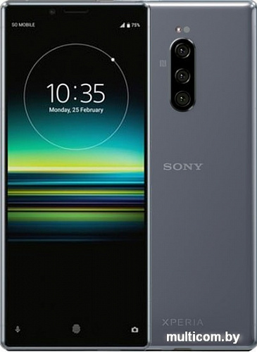 Смартфон Sony Xperia 1 6GB/128GB (серый)