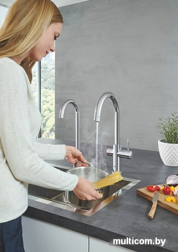 Смеситель Grohe Red Duo 30079DC1 (сталь)