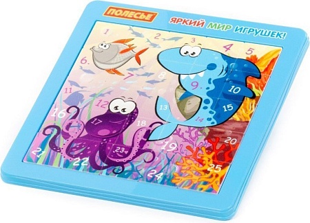 Развивающая игра Полесье Морские обитатели №1 25078