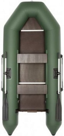 Моторно-гребная лодка Тонар Капитан 280Тс (зеленый)