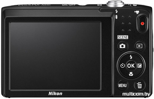 Фотоаппарат Nikon Coolpix A100 (серебристый)