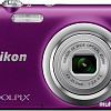 Фотоаппарат Nikon Coolpix A100 (фиолетовый)