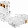 Коннектор Юпитер RJ-45 8P8C CAT 5e JP7306 (100 шт)